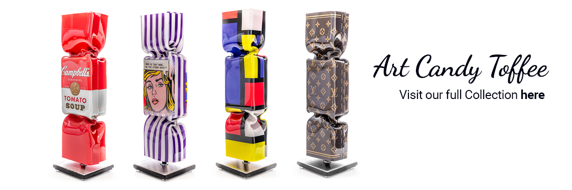 Art Candy Toffee Popart Collection by Ad van Hassel