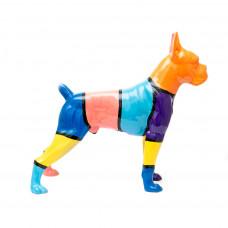 Beeld Hond Boxer Corneille 47cm PopArt Voor Binnen en Buiten n°2