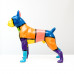 Beeld Hond Boxer Corneille 47cm PopArt Voor Binnen en Buiten n°1