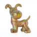 Beeld Hond Beagle Flappy 26cm Goud Splash uit Polyresin - Popart