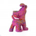 Beeld Hond Beagle Flappy 26cm Roze Splash uit Polyresin - Popart