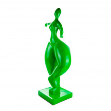 Dikke Dame Kunstbeeld Groen 82cm - Modern Art - n°14