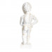 Manneken Pis Beeld Wit Goud Splash 60cm Decoratie - Petit Julien Statue - Popart