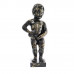 Manneken Pis Beeld Zwart Goud Splash 60cm Decoratie - Petit Julien Statue - Popart