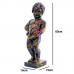 Manneken Pis Beeld Zwart Splash 60cm Decoratie - Petit Julien Statue - Popart