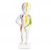 Manneken Pis Beeld Wit 46cm Drip Art - Pop Art - Decoratie - Petit Julien Statue
