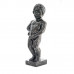 Manneken Pis Beeld Zwart Zilver Splash 60 cm Decoratie - Petit Julien Statue - Popart