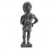 Manneken Pis Beeld Zwart Zilver Splash 60 cm Decoratie - Petit Julien Statue - Popart