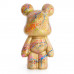 Teddybeer Beeld Goud Staand 50cm Splash - Woondecoratie - Funky Bear Popart