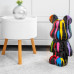Teddybeer Beeld Zwart Staand 50cm - Drip Art - Pop Art Kunst Decoratie - Funky Bear