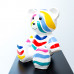 Teddybeer Beeld Zittend - Popart - 35cm - n°001