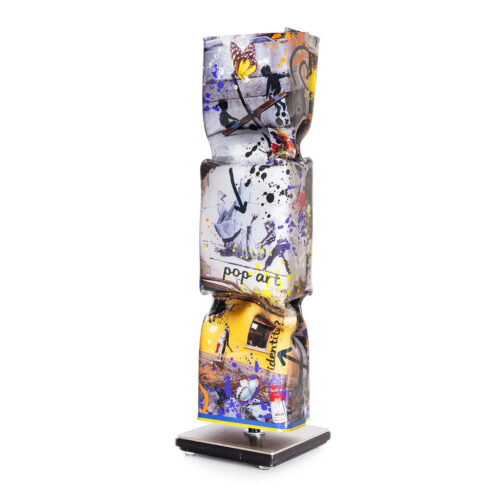Homage to Banksy Art Candy Toffee by Ad van Hassel