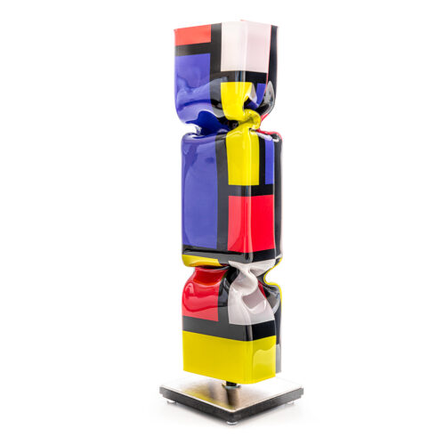 Art Candy Toffee Homage to Piet Mondriaan - 30cm - Ad van Hassel