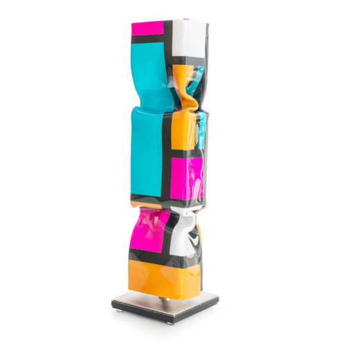 Art Candy Toffee Homage to Piet Mondriaan - 30cm - Ad van Hassel
