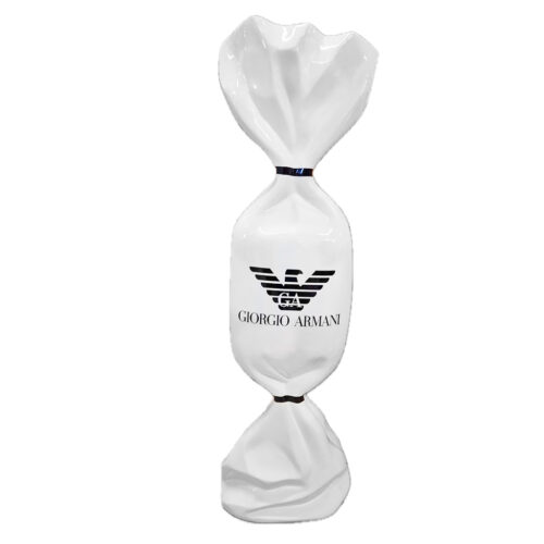 Art Candy Giorgio Armani Wit Zwart Decoratie 100cm