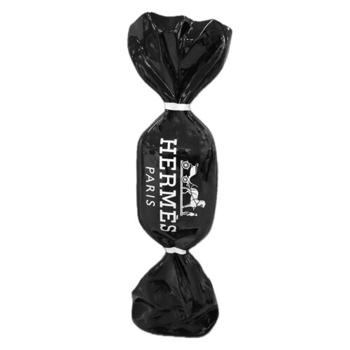 Art Candy Hermes Zwart Wit Decoratie 100cm