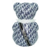 Teddybeer Luxe Beeld 45cm Homage to Christian Dior Zittend