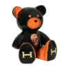Teddybeer Beeld Homage to Hermès Skull Orange 34cm Pop Art Decoratie