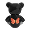 Teddybeer Beeld Homage to Hermès Skull Orange 34cm Pop Art Decoratie
