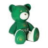 Teddybeer Beeld Homage to Rolex Groen Goud 34cm Pop Art