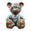 Teddybeer Luxe Beeld 34cm Graffiti Zittend Popart