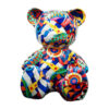 Teddybeer Luxe Beeld 34cm Picasso Zittend Popart