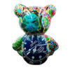 Teddybeer Luxe Beeld 34cm Homage to Rolex Zittend Popart