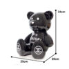 Teddybeer beeld Homage to Chanel number 5 Zittend 34cm